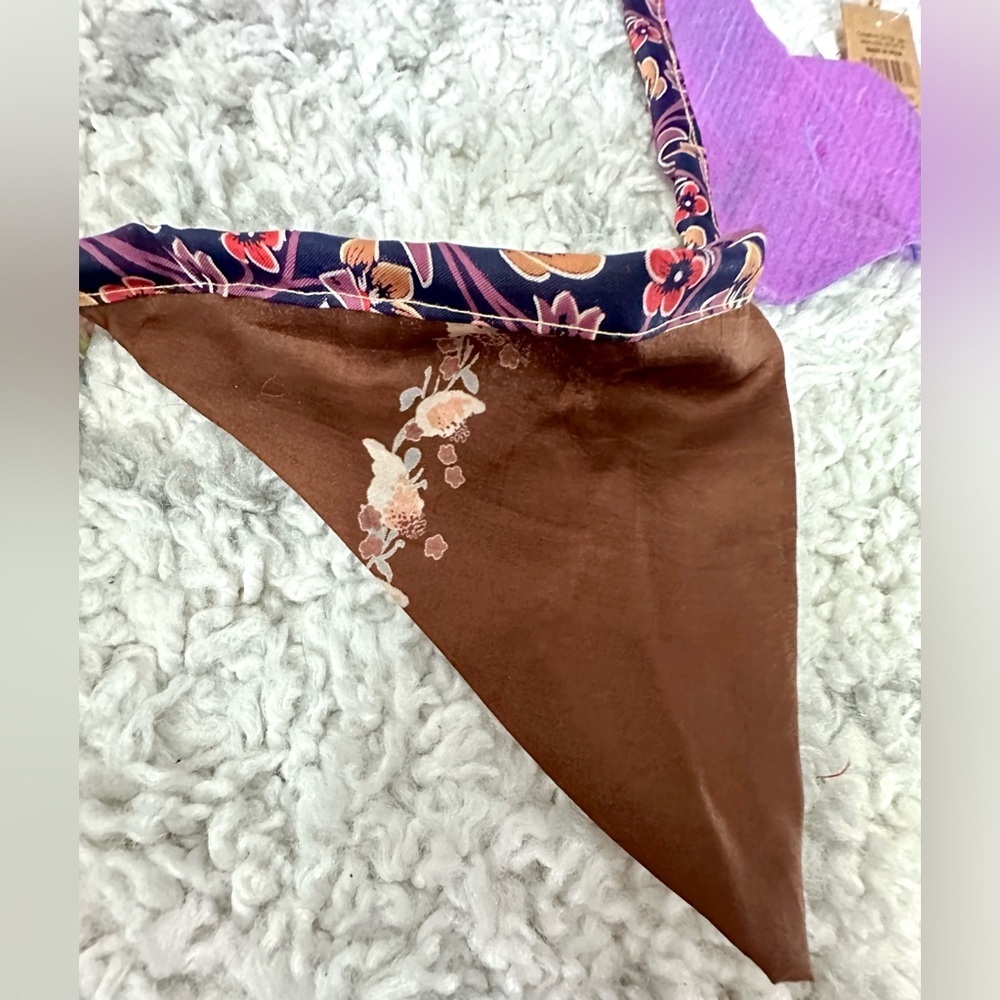 RARE Anthropologie NWT Recycled Pennant Garland - Picture 9 of 16